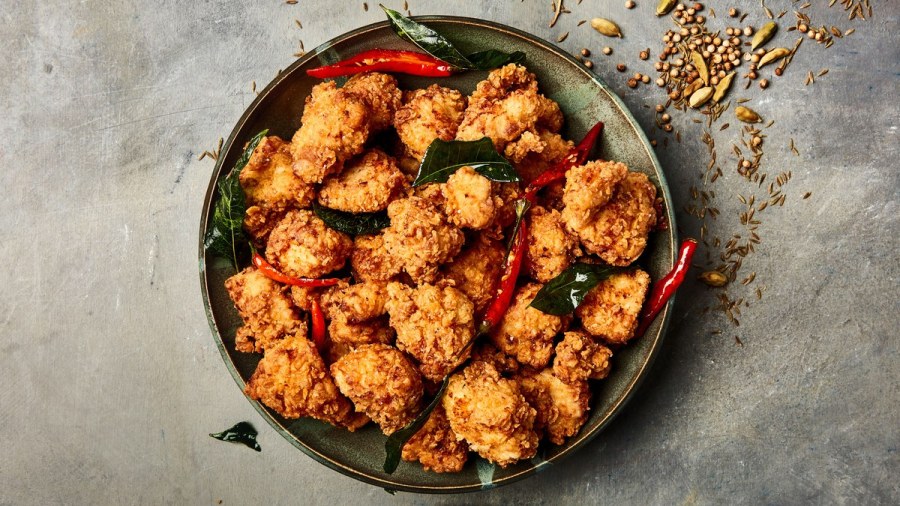 Curry Leaf Popcorn&nbsp;Chicken