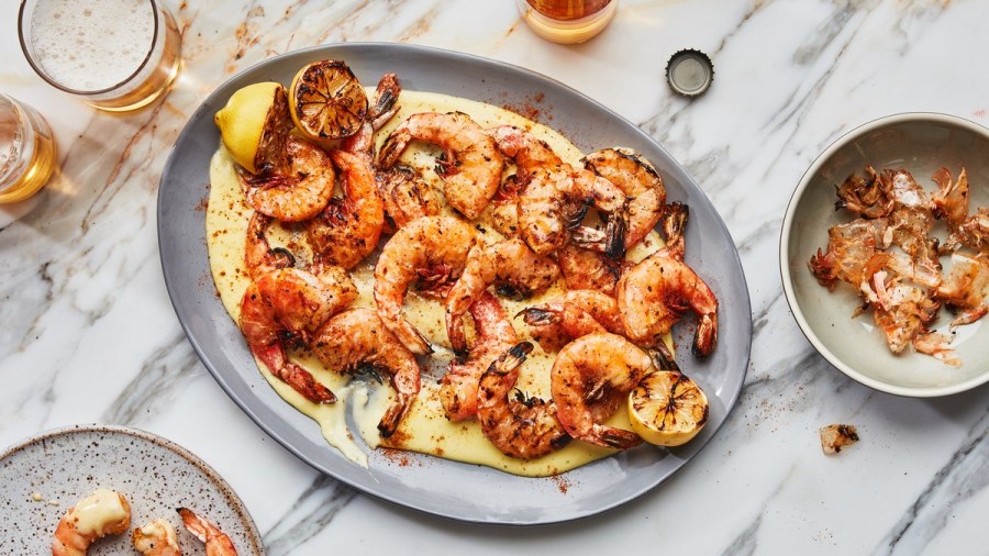 Grilled Shrimp with Old Bay and&nbsp;Aioli