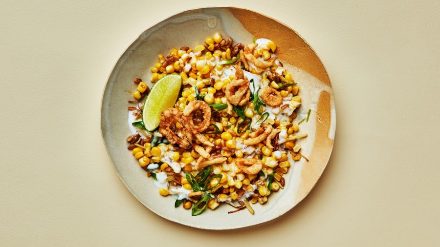 Coconut-Creamed Corn and&nbsp;Grains